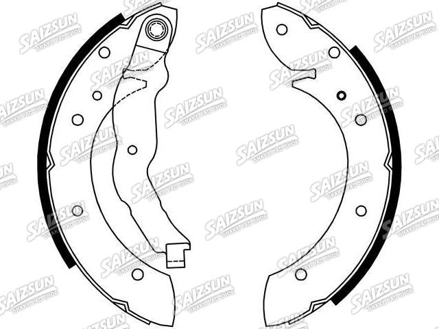 Brake Shoe Set Brake Shoe Set:77 01 349 642