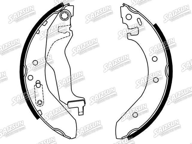 Brake Shoe Set Brake Shoe Set:GBS 90836