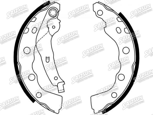 Brake Shoe Set Brake Shoe Set:MR249796