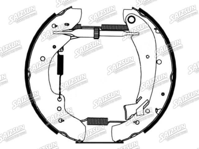 Brake Shoe Set Brake Shoe Set:4241.4V