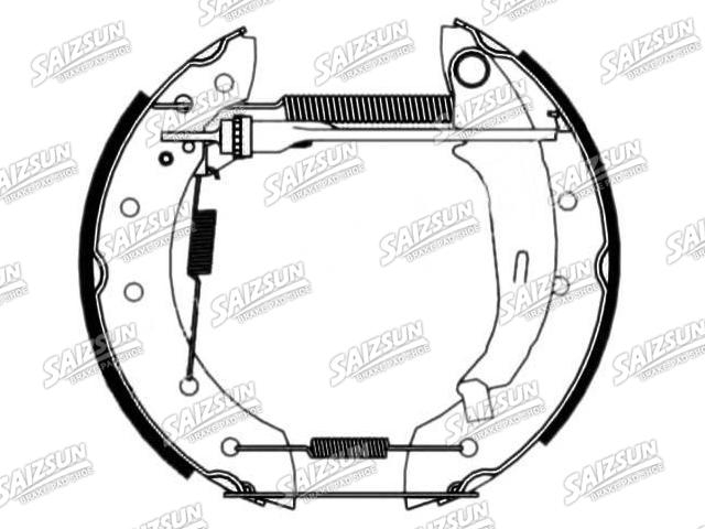 Brake Shoe Set Brake Shoe Set:4241.4L