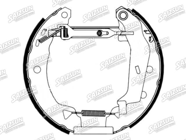Brake Shoe Set Brake Shoe Set:77 01 205 103