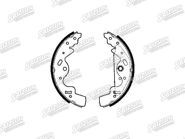 Brake Shoe Set Brake Shoe Set:SFS000030