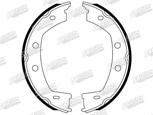 Brake Shoe Set Brake Shoe Set:LR001020