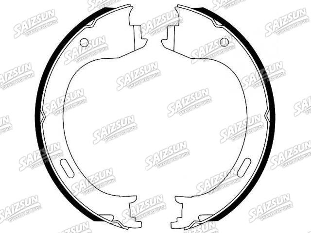 Brake Shoe Set Brake Shoe Set:9L3Z-2648-A