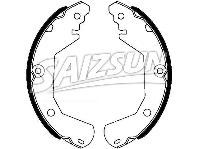Zapata de freno Brake Shoe Set:95231476