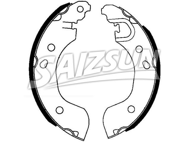 Zapata de freno Brake Shoe Set:D4060-1HL0B