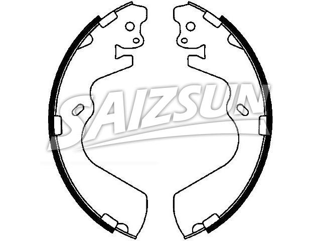 Zapata de freno Brake Shoe Set:58305-4BA20