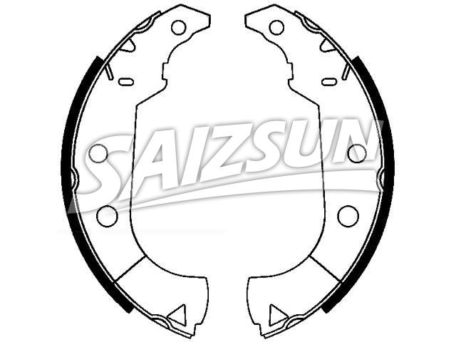 Zapata de freno Brake Shoe Set:7084701