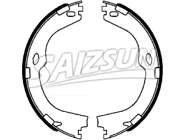 Zapata de freno Brake Shoe Set:22857907