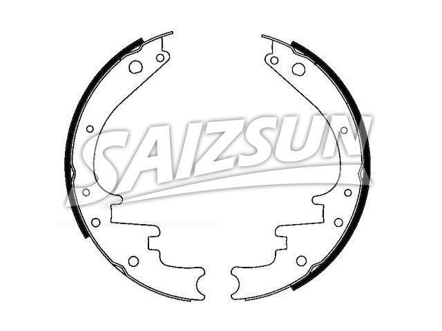 Zapata de freno Brake Shoe Set:5L55-2200-AA