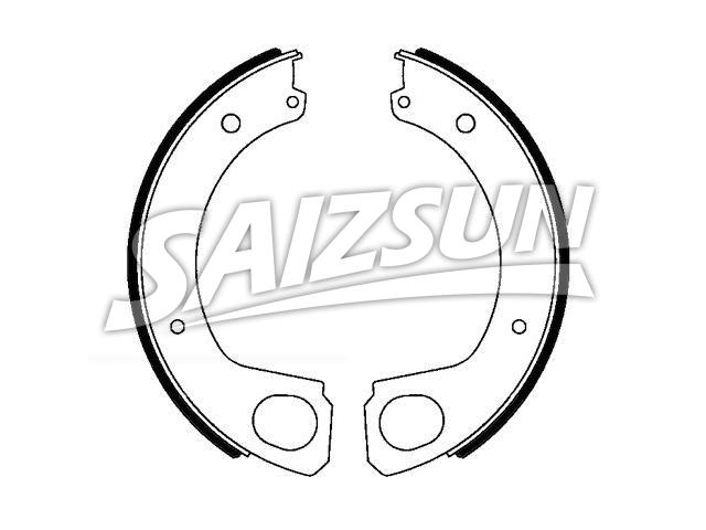 Zapata de freno Brake Shoe Set:MK530539