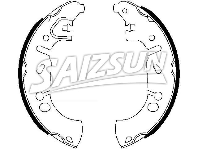Zapata de freno Brake Shoe Set:D4060-3SG0A