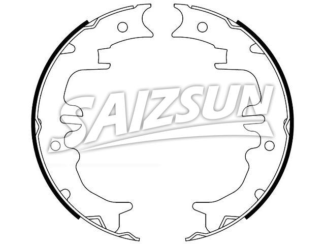 Zapata de freno Brake Shoe Set:46540-48030