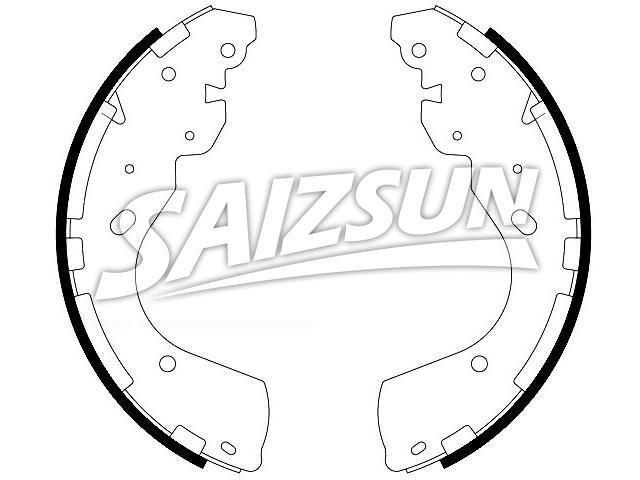 Zapata de freno Brake Shoe Set:MAB31-2200-BA