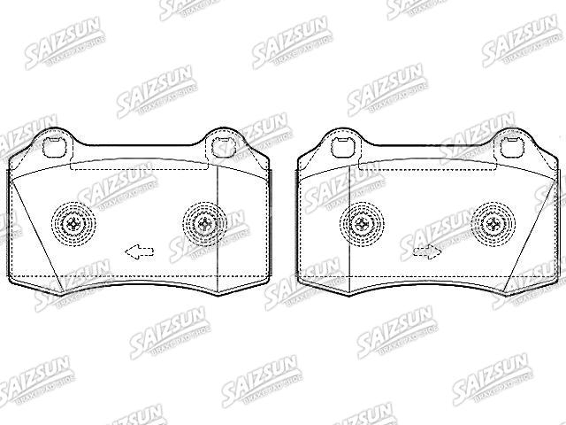 刹车片 Brake Pad Set:1230732
