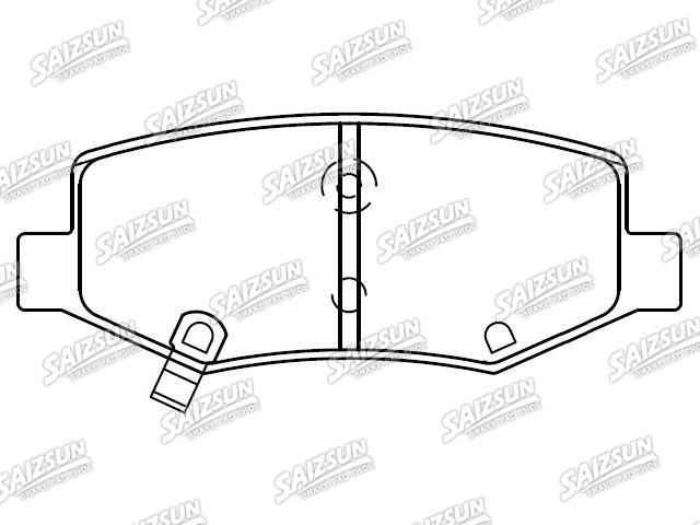 刹车片 Brake Pad Set:S6-3502210A