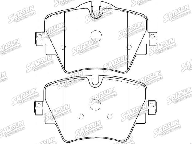 刹车片 Brake Pad Set:34 10 6 882 418