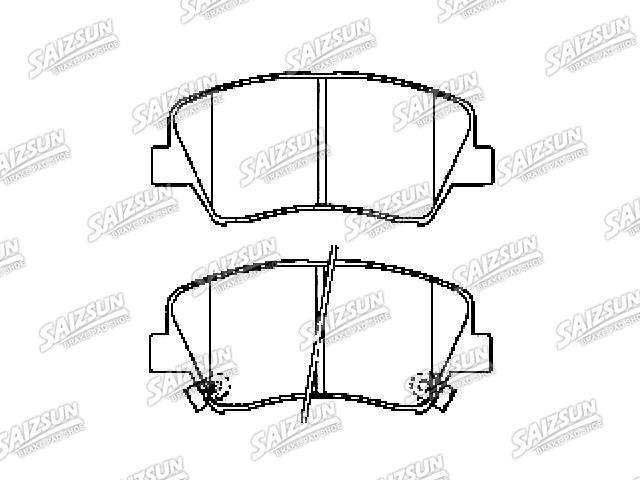 刹车片 Brake Pad Set:58101-B5A00