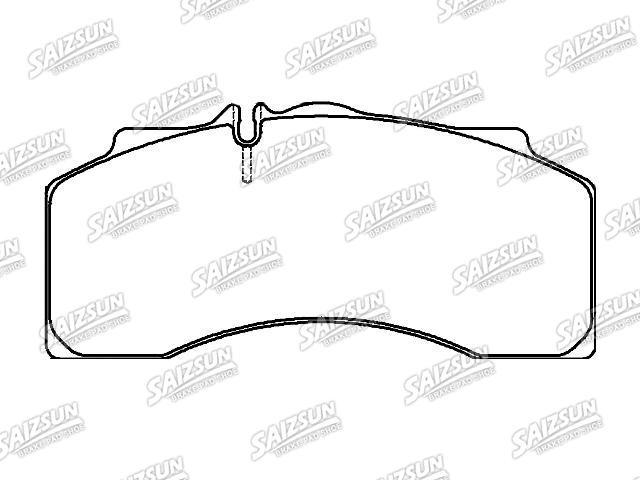 тормозная кладка Brake Pad Set:405 420 00 20