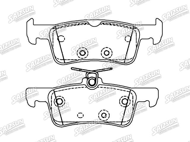 тормозная кладка Brake Pad Set:2123543
