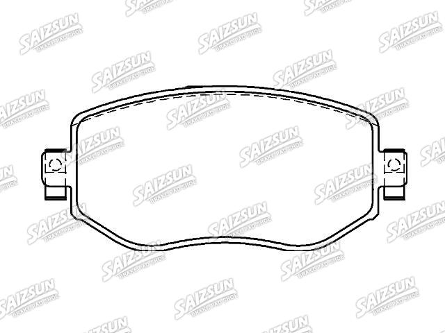 тормозная кладка Brake Pad Set:41 06 034 07R