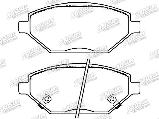 тормозная кладка Brake Pad Set:42439339