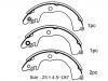 Zapata de freno Brake Shoe Set:NR4034