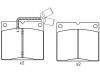 Pastillas de freno Brake Pad Set:151223