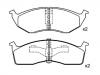 Pastillas de freno Brake Pad Set:05018595AA