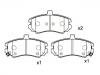 Pastillas de freno Brake Pad Set:58101-2DA50