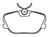 Pastillas de freno Brake Pad Set:89 67 077