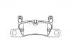 Pastillas de freno Brake Pad Set:958.352.939.50