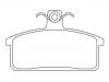 Pastillas de freno Brake Pad Set:500028834