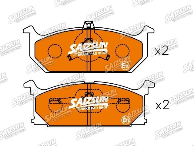 Pastillas de freno Brake Pad Set:96068465