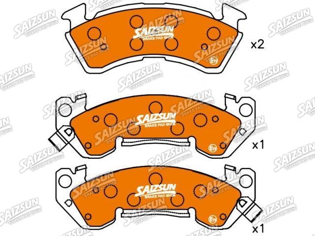 Pastillas de freno Brake Pad Set:D614-7506