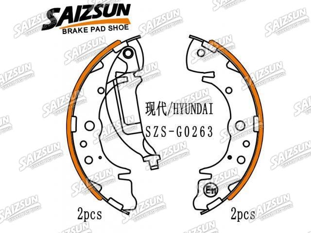 Zapata de freno Brake Shoe Set:58305-26A10