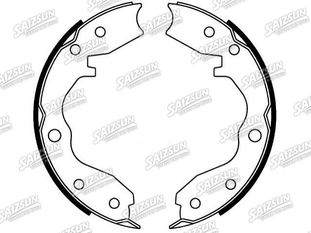 Kit mâchoire de frein Brake Shoe Set:44060-32G25