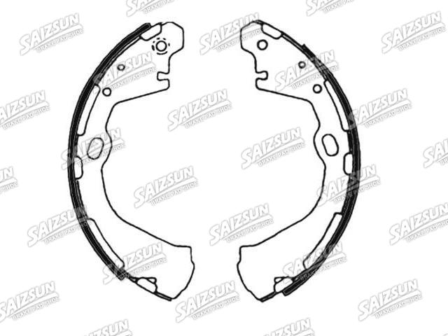 Kit mâchoire de frein Brake Shoe Set:44060-0C725