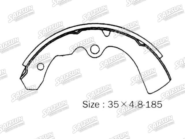 Kit mâchoire de frein Brake Shoe Set:41060-G1625