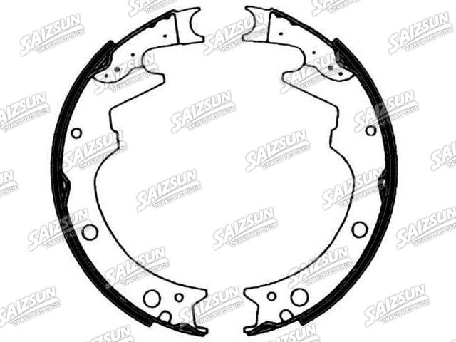 Kit mâchoire de frein Brake Shoe Set:5-47110-031-1