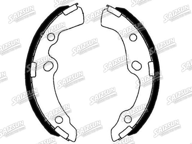 Kit mâchoire de frein Brake Shoe Set:G717-33-330