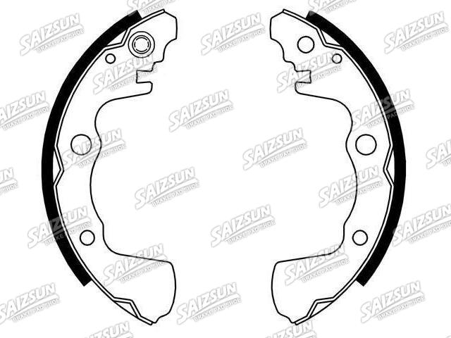 Kit mâchoire de frein Brake Shoe Set:7251-78530