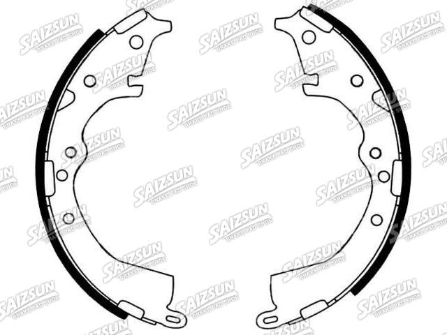 Kit mâchoire de frein Brake Shoe Set:04495-28080