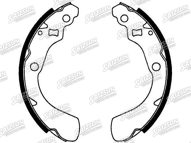 Kit mâchoire de frein Brake Shoe Set:43153-S50-003