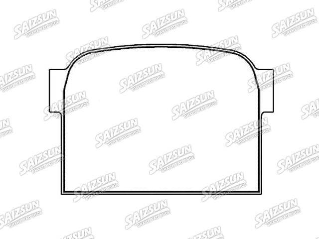 Plaquettes de frein Brake Pad Set:150763