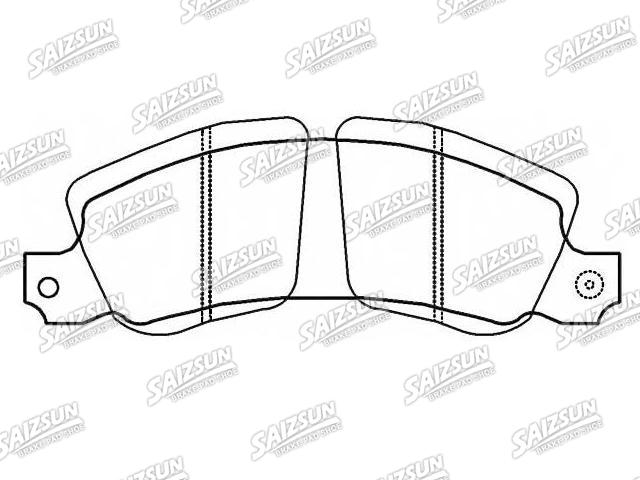 Plaquettes de frein Brake Pad Set:4 320 272