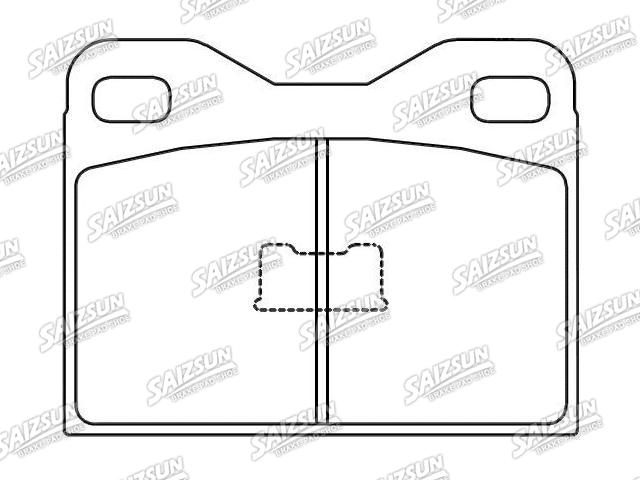 Plaquettes de frein Brake Pad Set:431 698 151 J