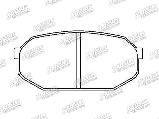 Plaquettes de frein Brake Pad Set:MB 238 261