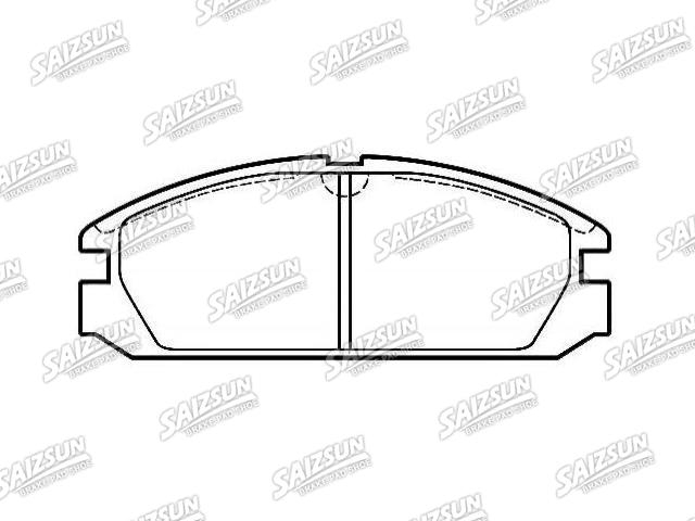 Plaquettes de frein Brake Pad Set:45022-SB2-780